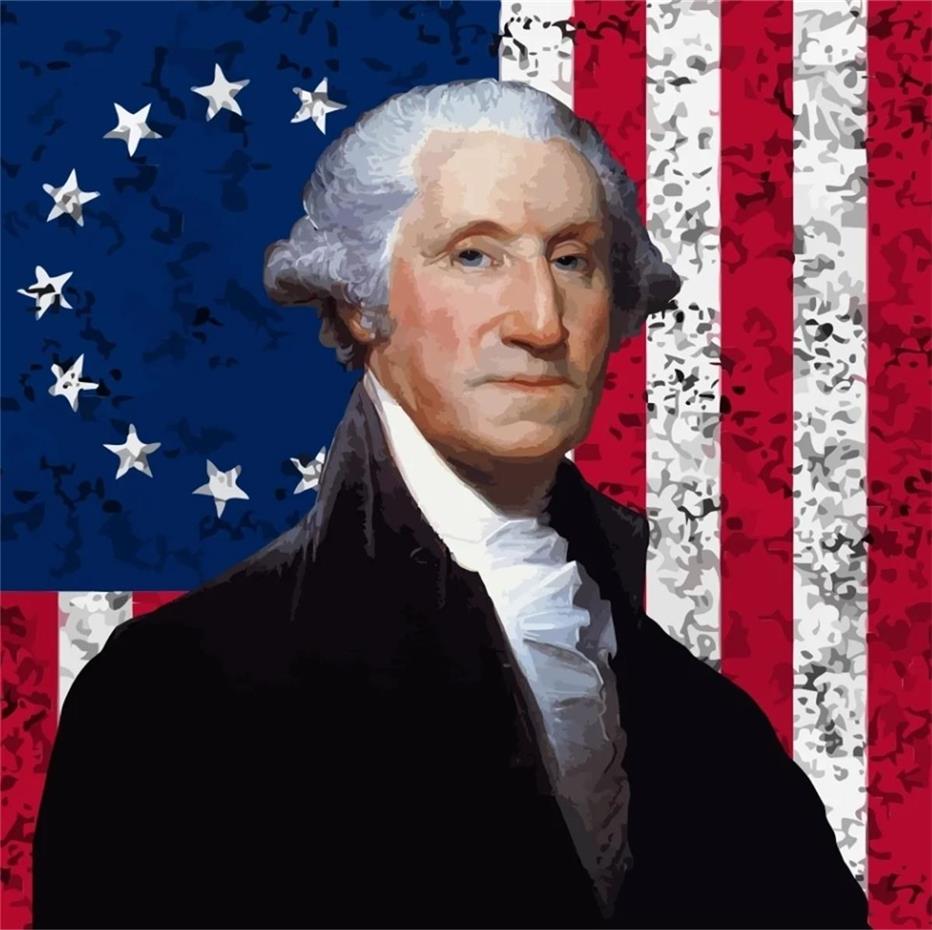 George Washington tomó juramento como primer presidente de Estados Unidos